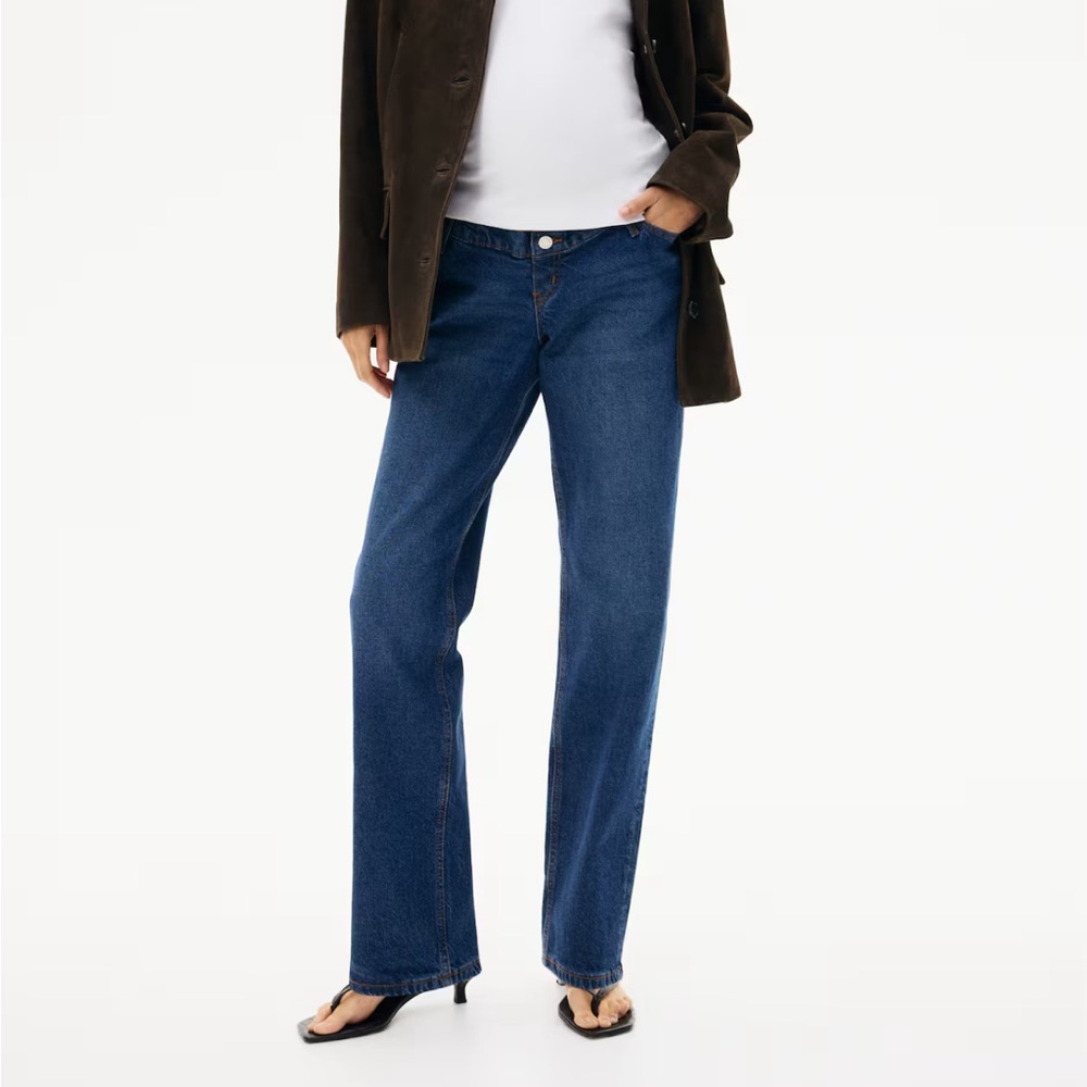 H&M Mama Straight Jeans